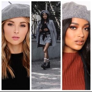 MODERN HERITAGE wool beret one size hat